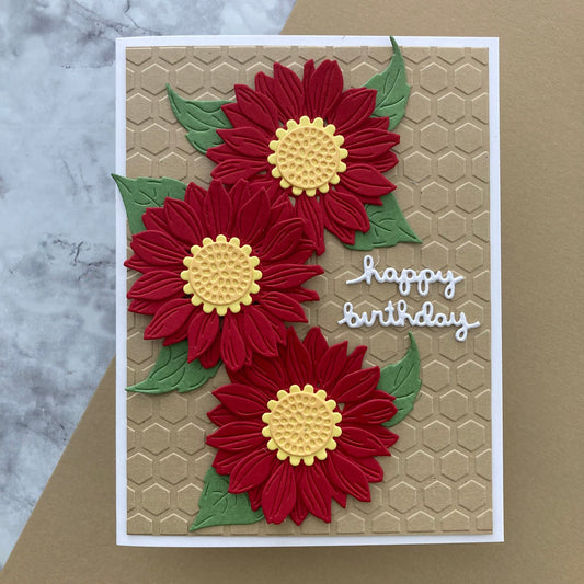 Handmade card featuring Encore Brown Sugar Smooth Cardstock