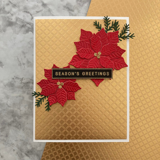 ANTIQUE DIAMONDS GOLD - Matte Foil 15 Pack - E13-09