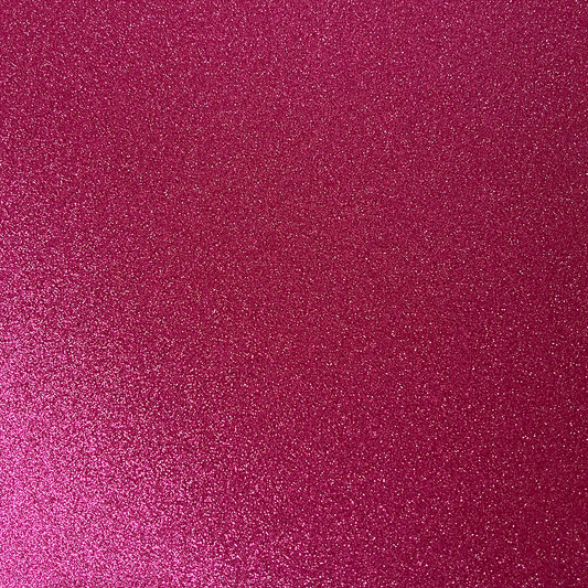 FUCHSIA Glitter Luxe Cardstock - 12x12 Cardstock Shop - 12x12 Cardstock - HOT PINK glitter Cardstock - Encore
