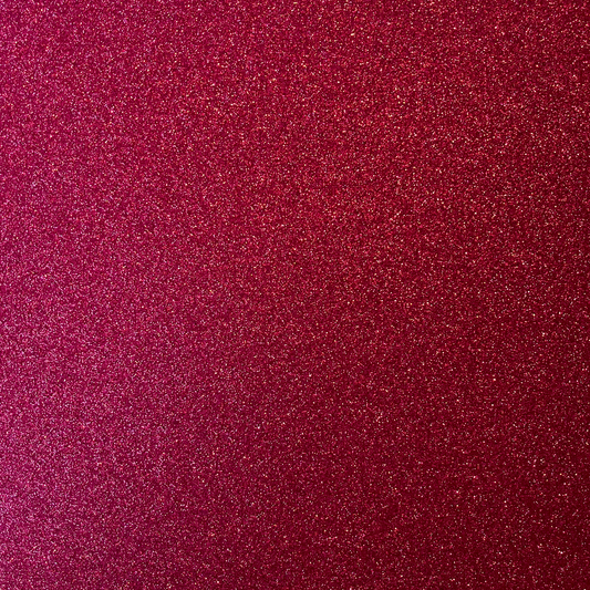 RASPBERRY Glitter Luxe Cardstock - 12x12 Cardstock Shop - 12x12 Cardstock - HOT PINK glitter Cardstock - Encore