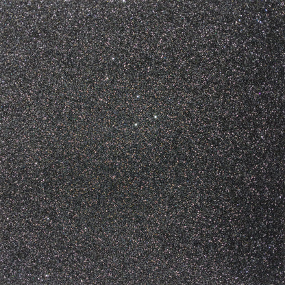 STARRY NIGHT Glitter Luxe Cardstock - 12x12 Cardstock Shop - 12x12 Cardstock - LIGHT BLACK glitter Cardstock - Encore