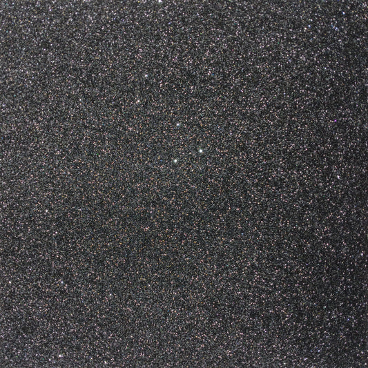 STARRY NIGHT Glitter Luxe Cardstock - 12x12 Cardstock Shop - 12x12 Cardstock - LIGHT BLACK glitter Cardstock - Encore