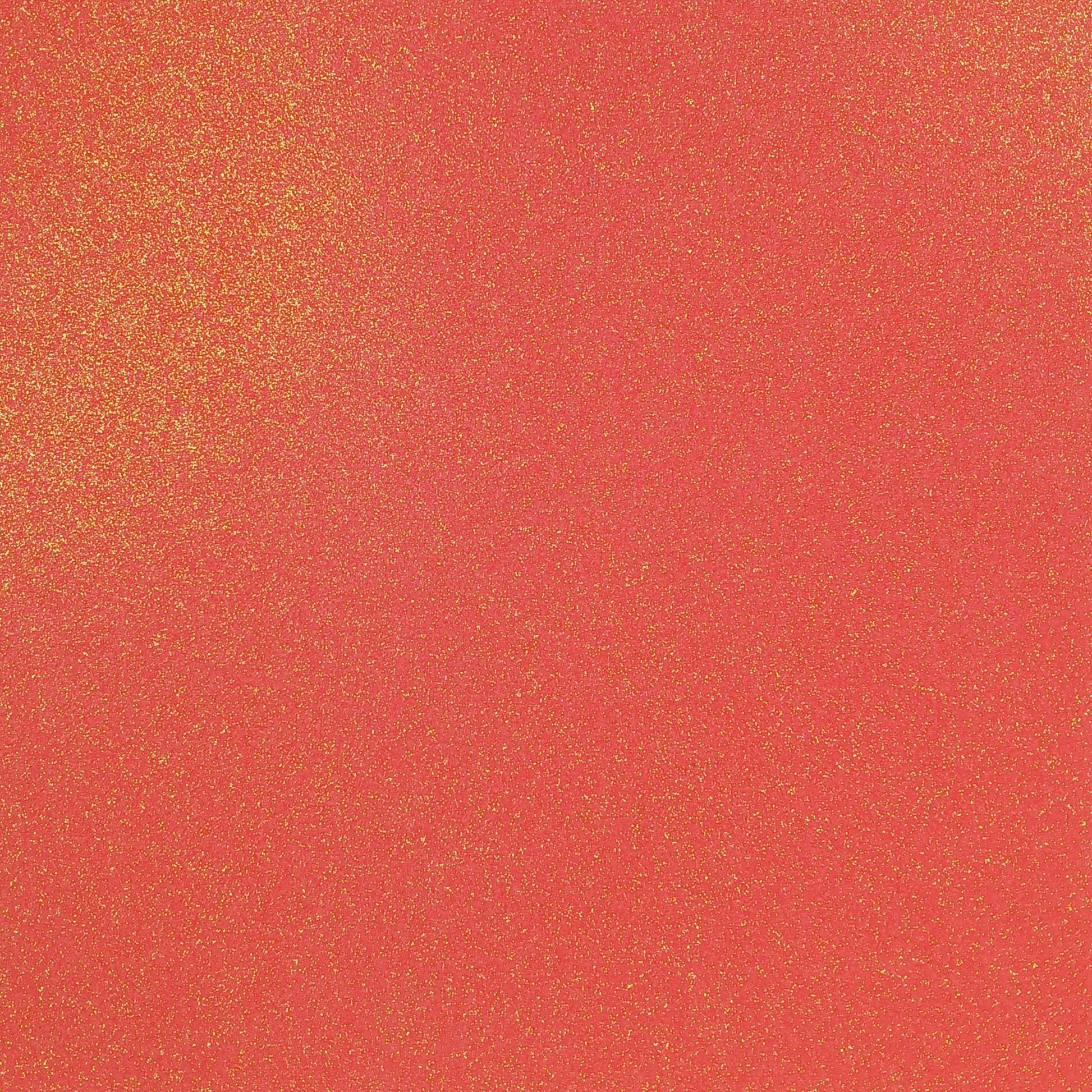 NEON SUNSET Glitter Luxe Cardstock - 12x12 Cardstock Shop - 12x12 Cardstock - CORAL glitter Cardstock - Encore