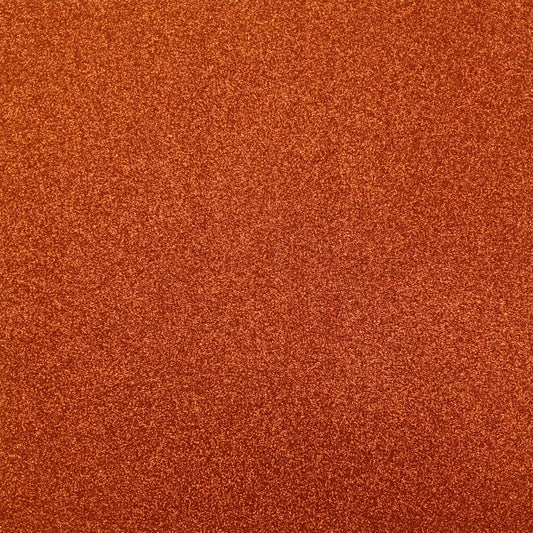 AUTUMN ORANGE Glitter Luxe Cardstock - 12x12 glitter Cardstock - 12x12 Cardstock - Encore - ORANGE glitter Card-stock - mess free glitter Cardstock 