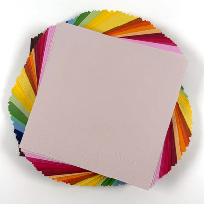 6"x6" MYSTERY SCRAP PACK - TEXTURED 100 SHEETS - E-VAR-SCRAP