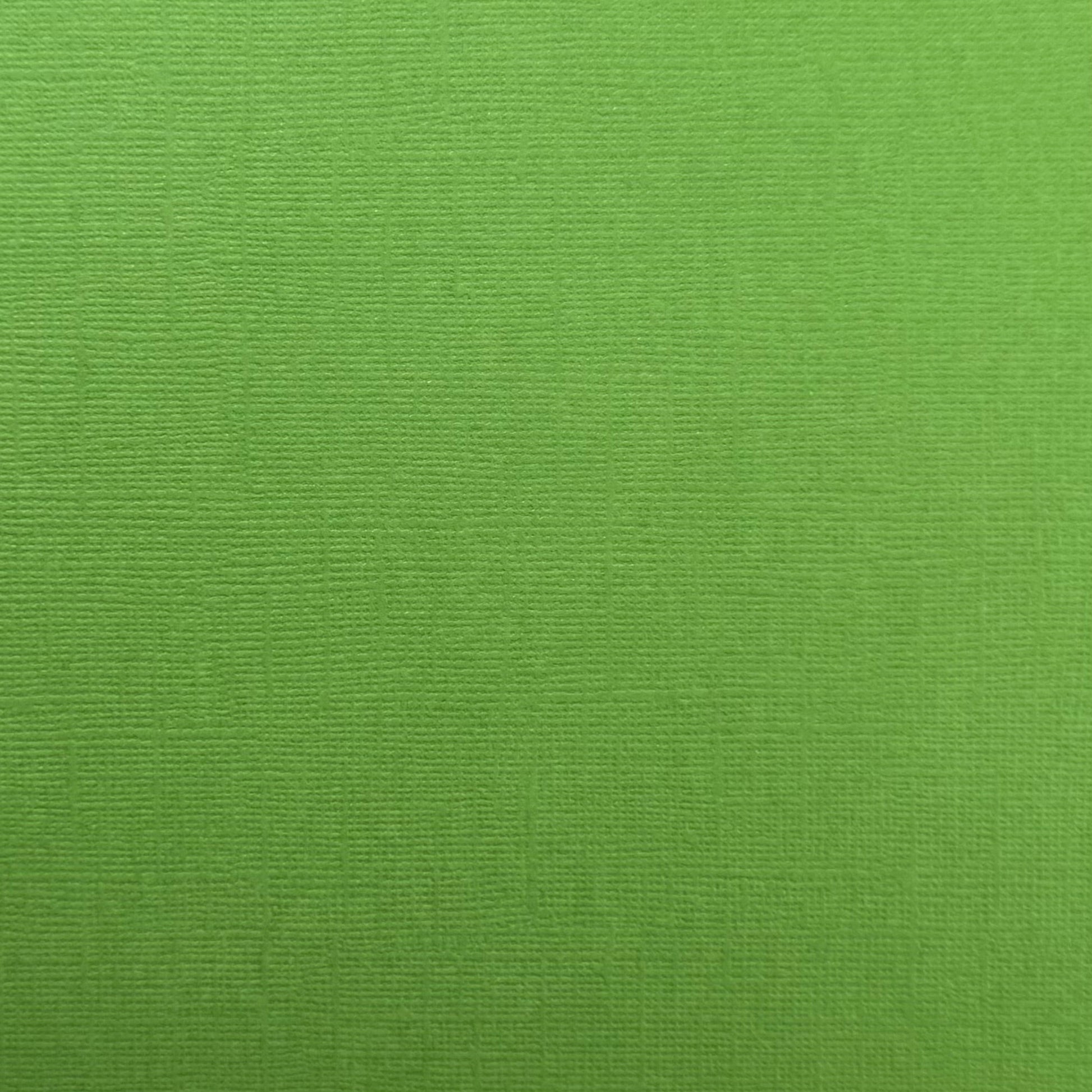 BRIGHT GREEN - Textured 12x12 Cardstock - Encore Paper