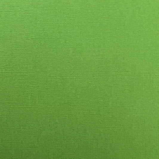 BRIGHT GREEN - Textured 12x12 Cardstock - Encore Paper