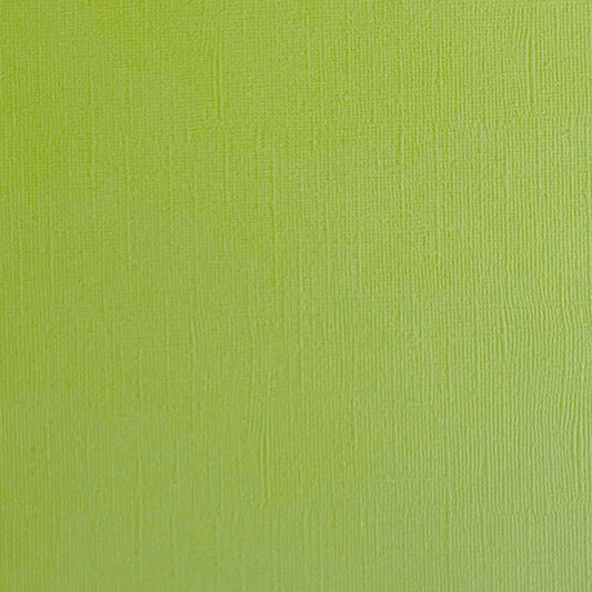 Bright Lime Green Encore Textured Cardstock | Chartreuse
