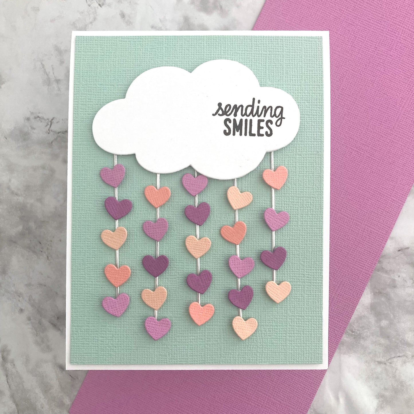 Handmade card featuring Encore Spring Crocus