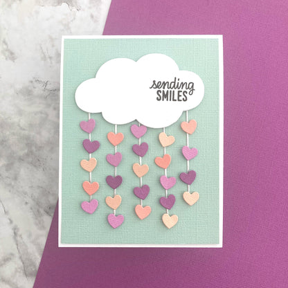 Handmade card featuring Encore Mardi Gras Purple