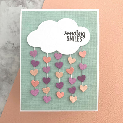 Handmade card featuring Encore Peach Sherbet