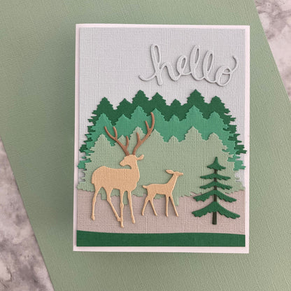 Handmade masculine card featuring Encore Textured Cardstock in Mint Chocolate Chip
