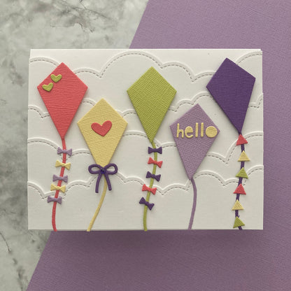 Handmade Card featuring Encore Textured Cardstock in Larkspur
