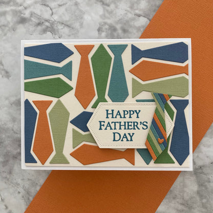 Handmade Father's Day Card with Encore Cardstock