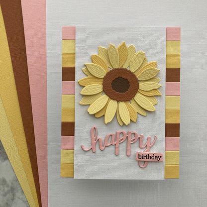 Handmade card featuring Encore Textured Cardstock