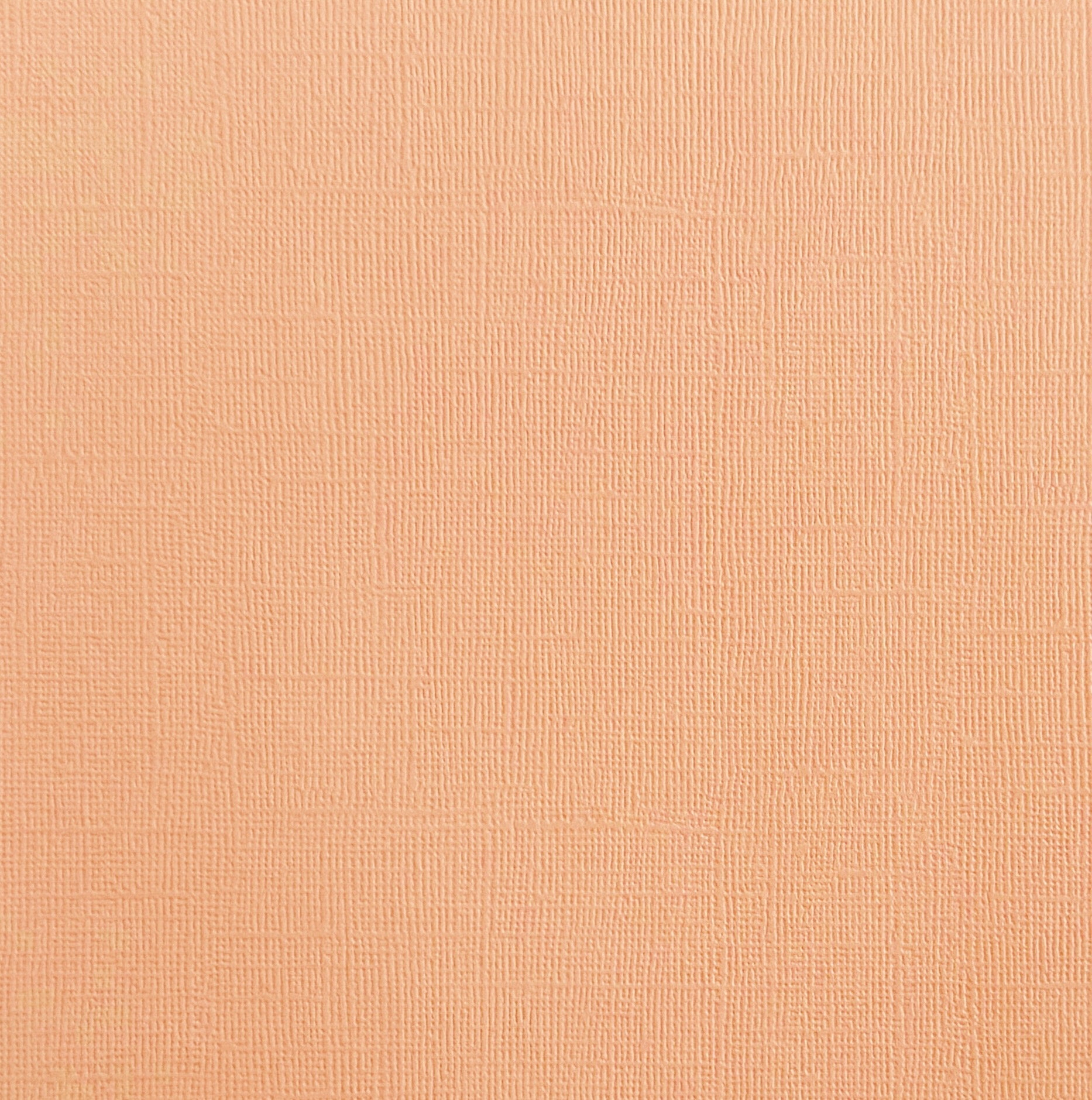 CANTALOUPE - Light Orange Textured 12x12 Cardstock - Encore Paper