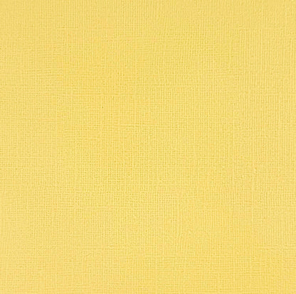 CRUSHED PINEAPPLE - Light Yellow Textured 12x12 Cardstock - Encore Paper