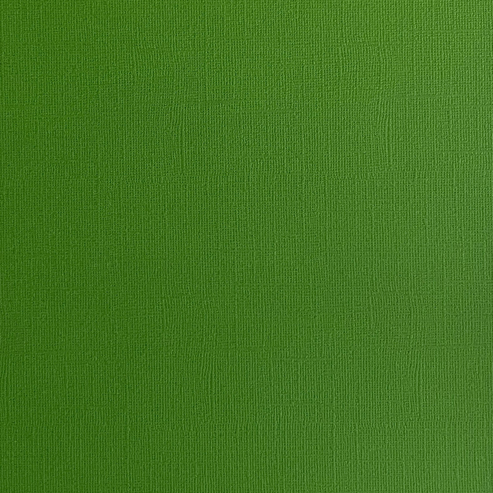 DILL PICKLE 12x12 Textured Dark Green Cardstock - Encore Paper