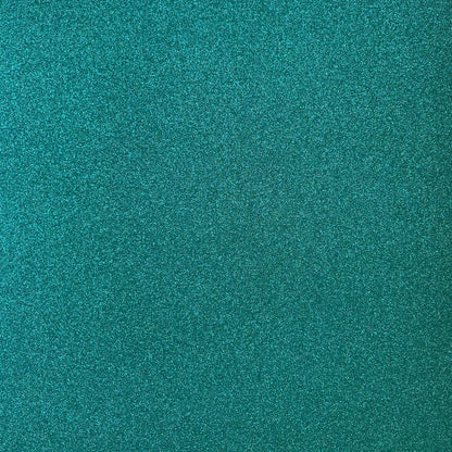 DRAGONFLY Glitter Luxe Cardstock - 12x12 glitter Cardstock - 12x12 Cardstock - Encore - TURQUOISE glitter Card-stock - mess free glitter Cardstock