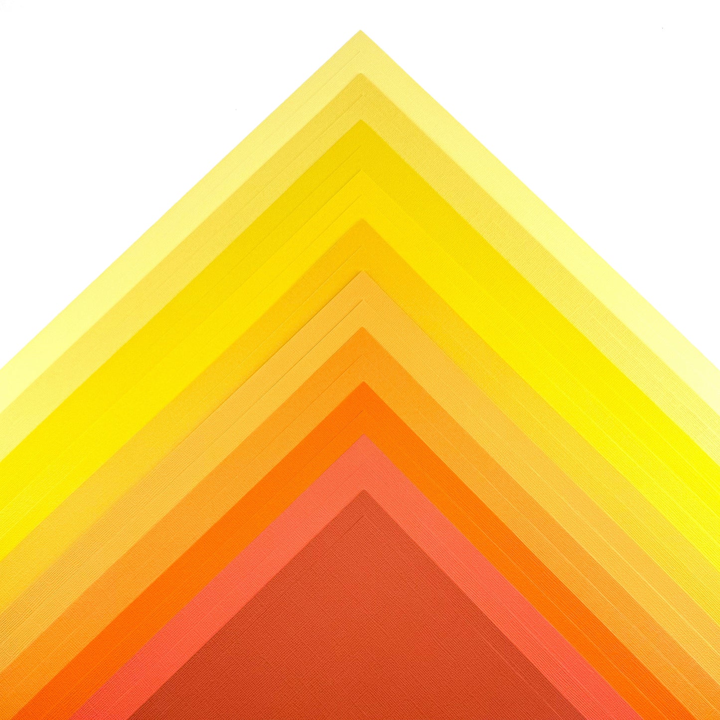 ENCORE TEXTURED CARDSTOCK YELLOW & ORANGE VARIETY PACK - 12x12 Cardstock - 20 Pack - Encore