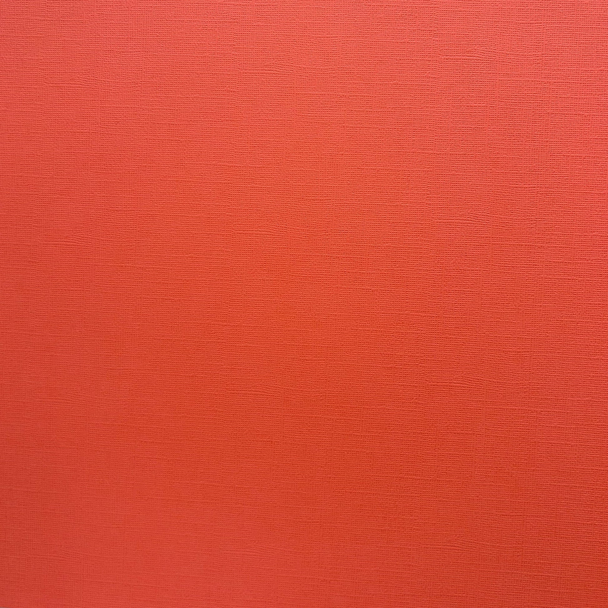 Encore California Poppy bright red textured cardstock for Cricut cutting
