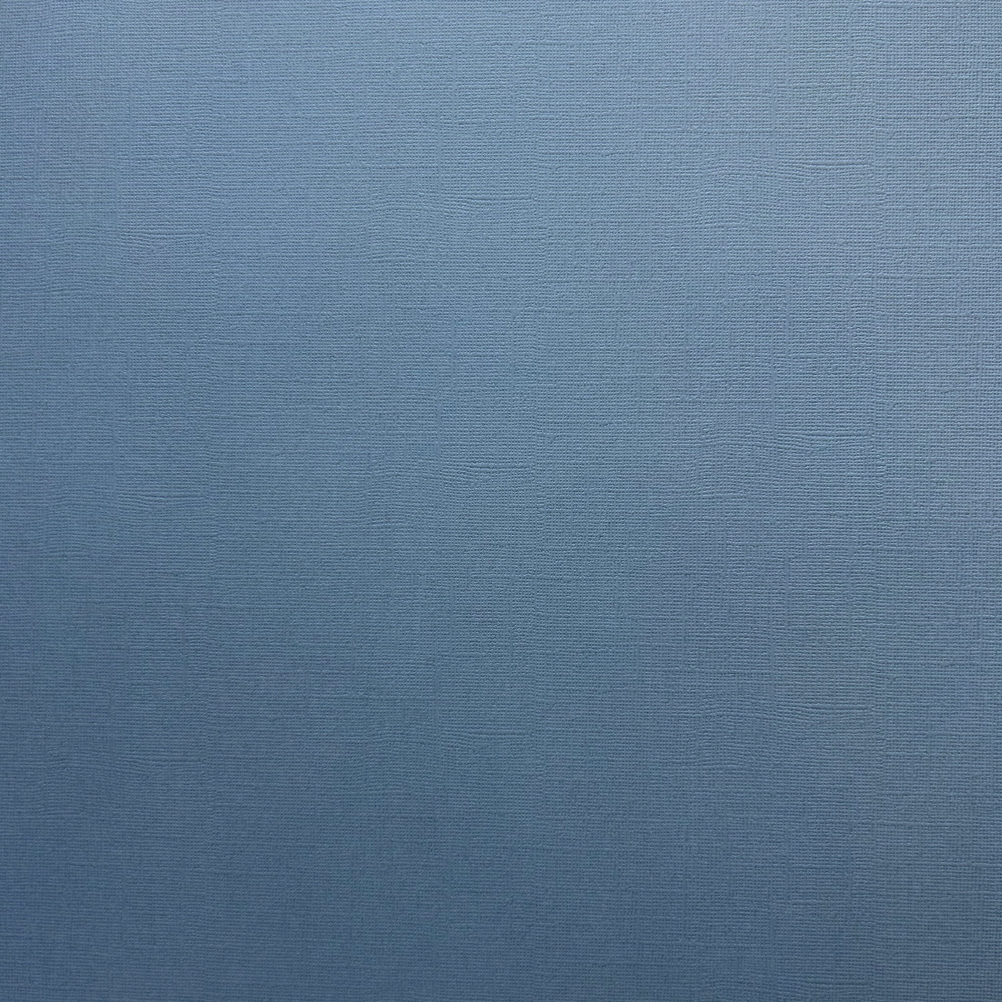 DUSTY BLUE 12x12 Textured Blue Cardstock - Encore Paper