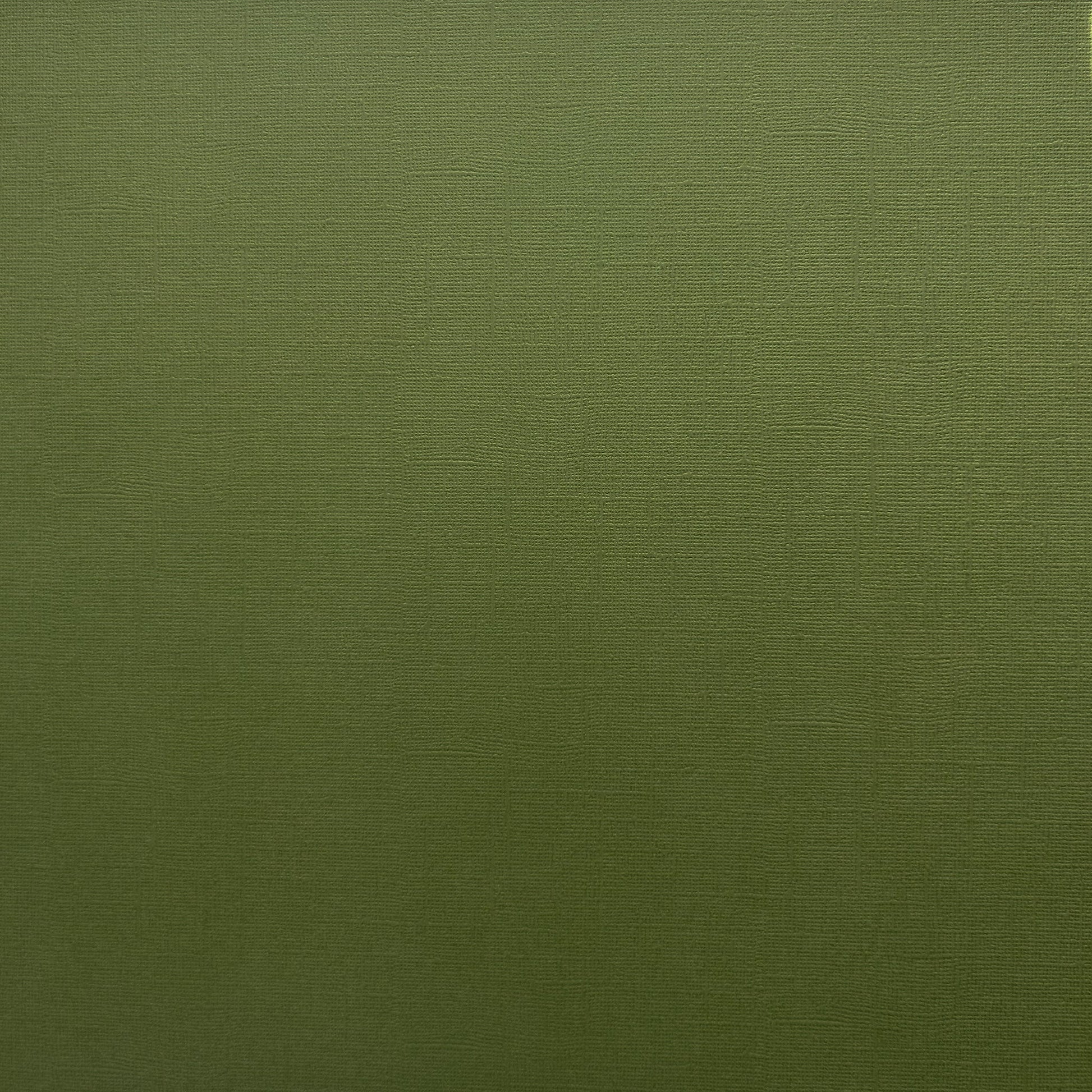 Encore Pesto Green dark olive green textured cardstock for Cricut cutting