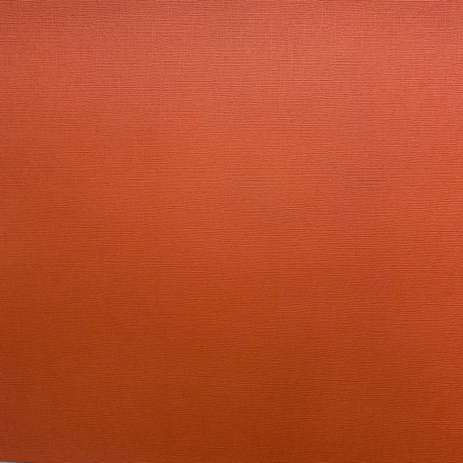 Encore Pumpkin Pie burnt orange textured cardstock for Cricut cutting
