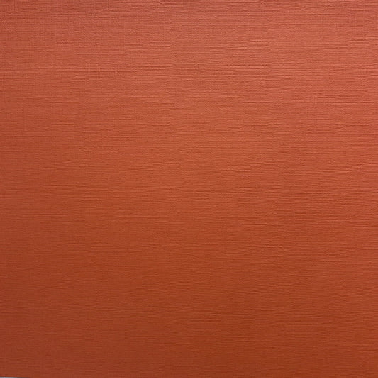 Encore Spanish Tile terracotta orange textured cardstock for Cricut cutting