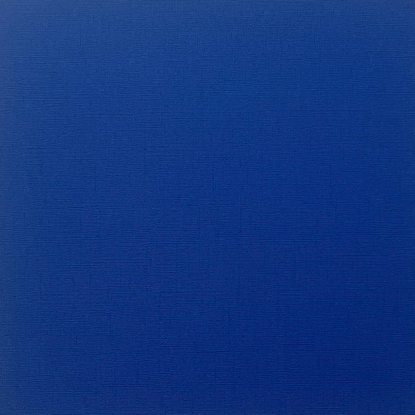 TITANIC BLUE 12x12 Textured Rich Blue Cardstock - Encore Paper