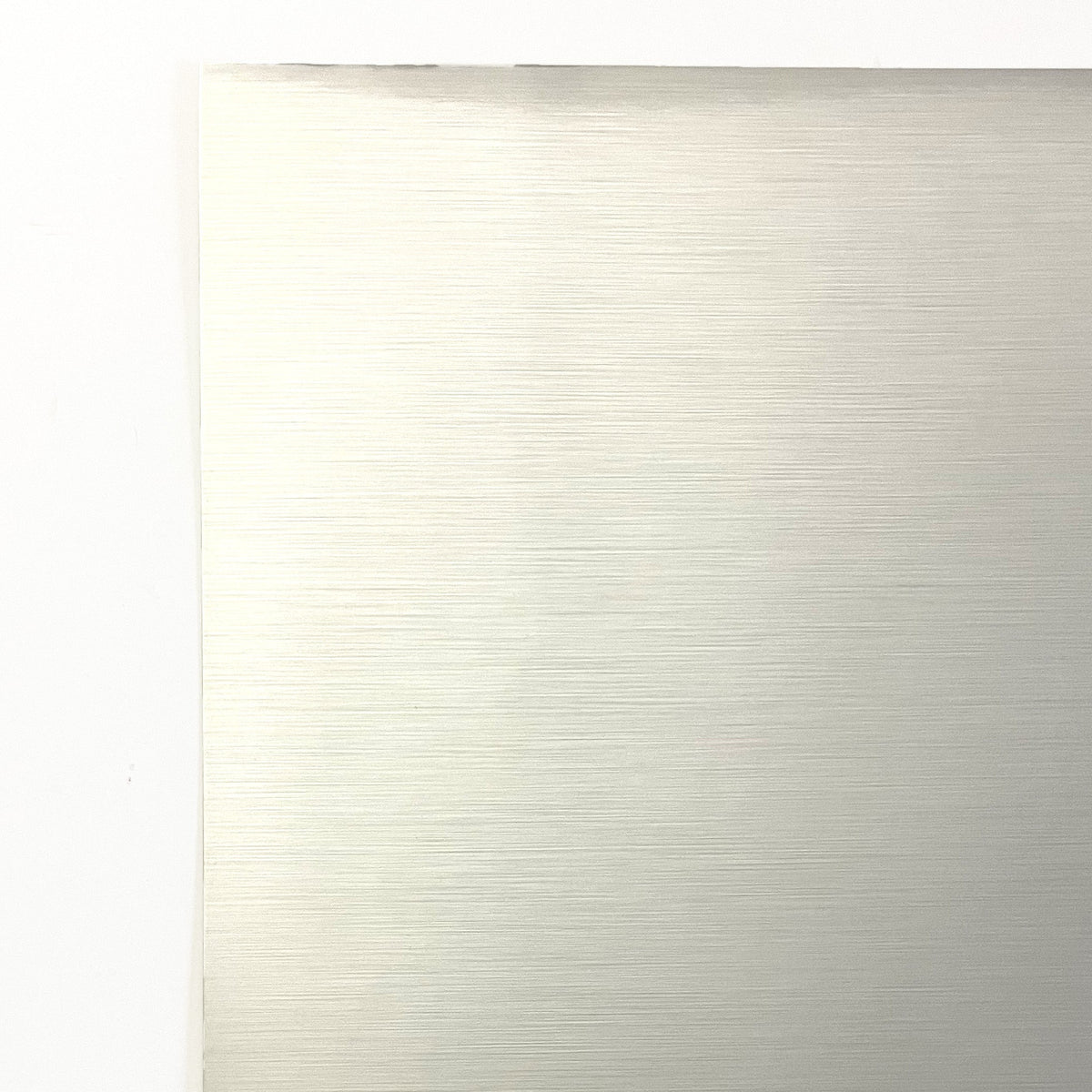 BRUSHED SILVER Foil Board - 12x12 Mirror Cardstock - Encore