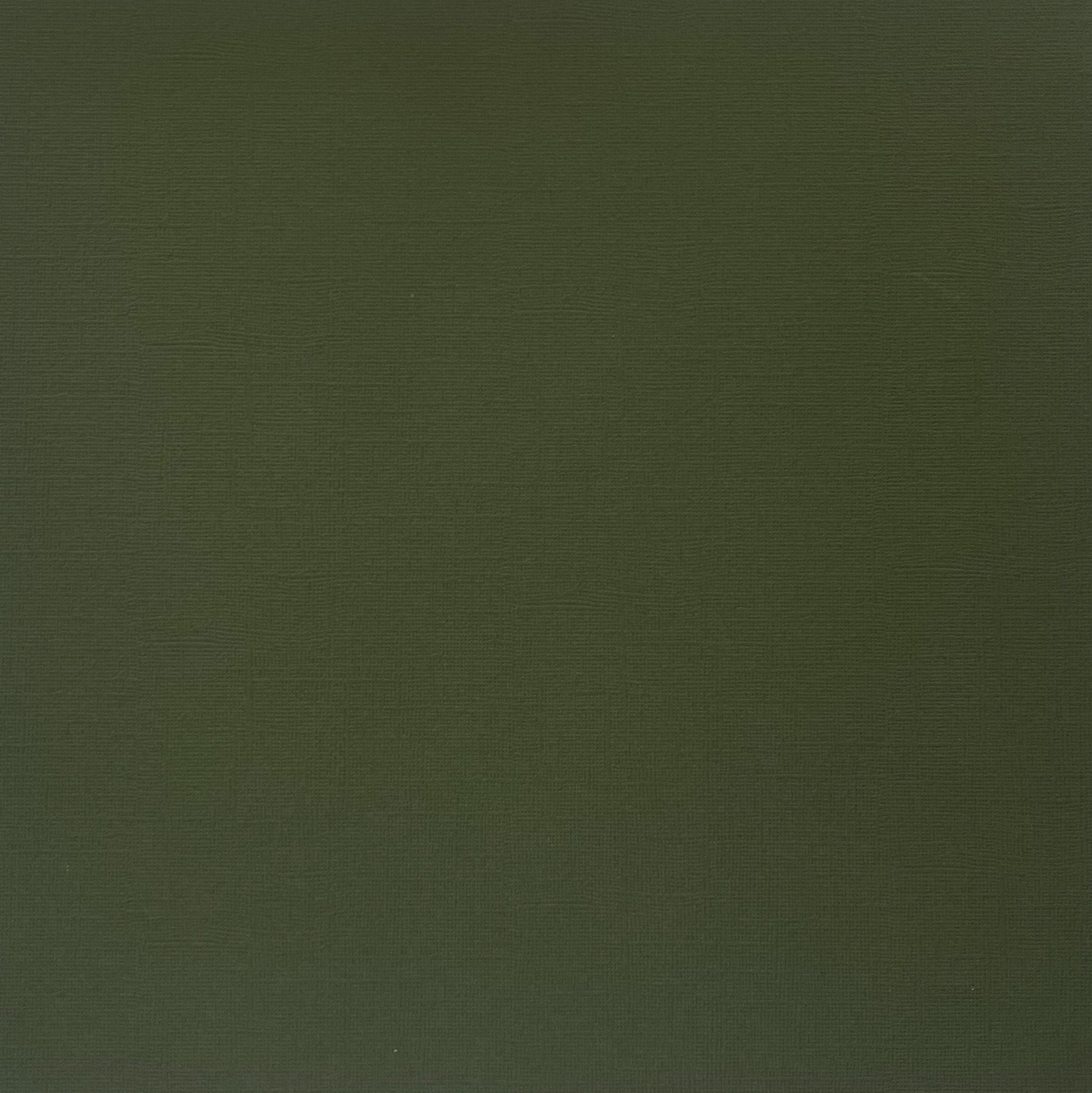Encore Dark Olive dark green textured cardstock for Cricut cutting