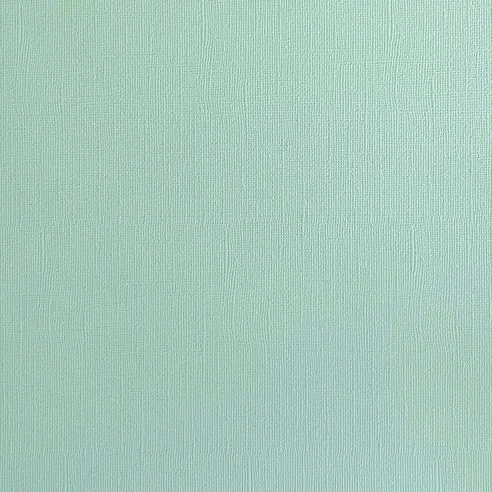 FOUNTAIN 12x12 Textured Mint Green Cardstock - Encore Paper