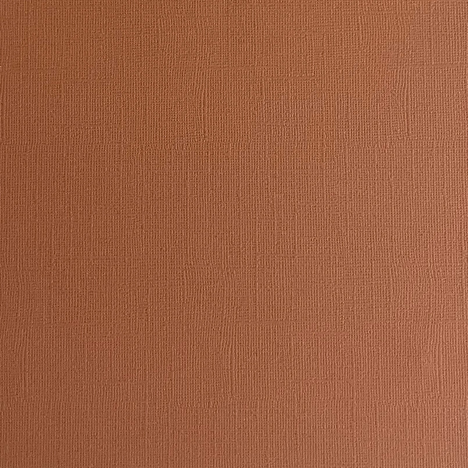 GINGERBREAD - Cinnamon Brown Textured 12x12 Cardstock - Encore Paper