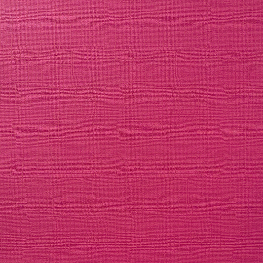 HOT PINK - Textured 12x12 Cardstock - Encore Paper