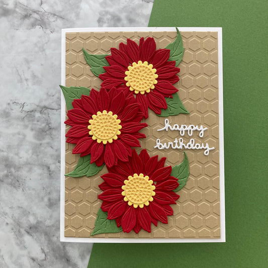 Handmade card featuring Encore Forest Moss Smooth cardstock