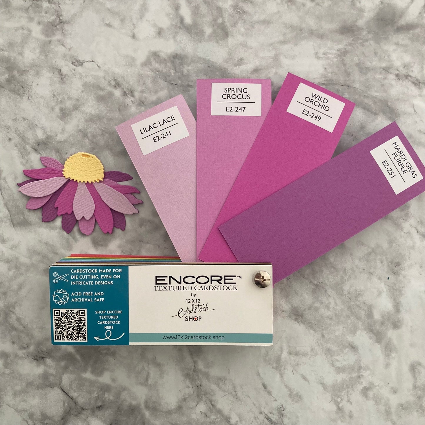 LILAC LACE - Canvas Texture 25 Pack - E2-241