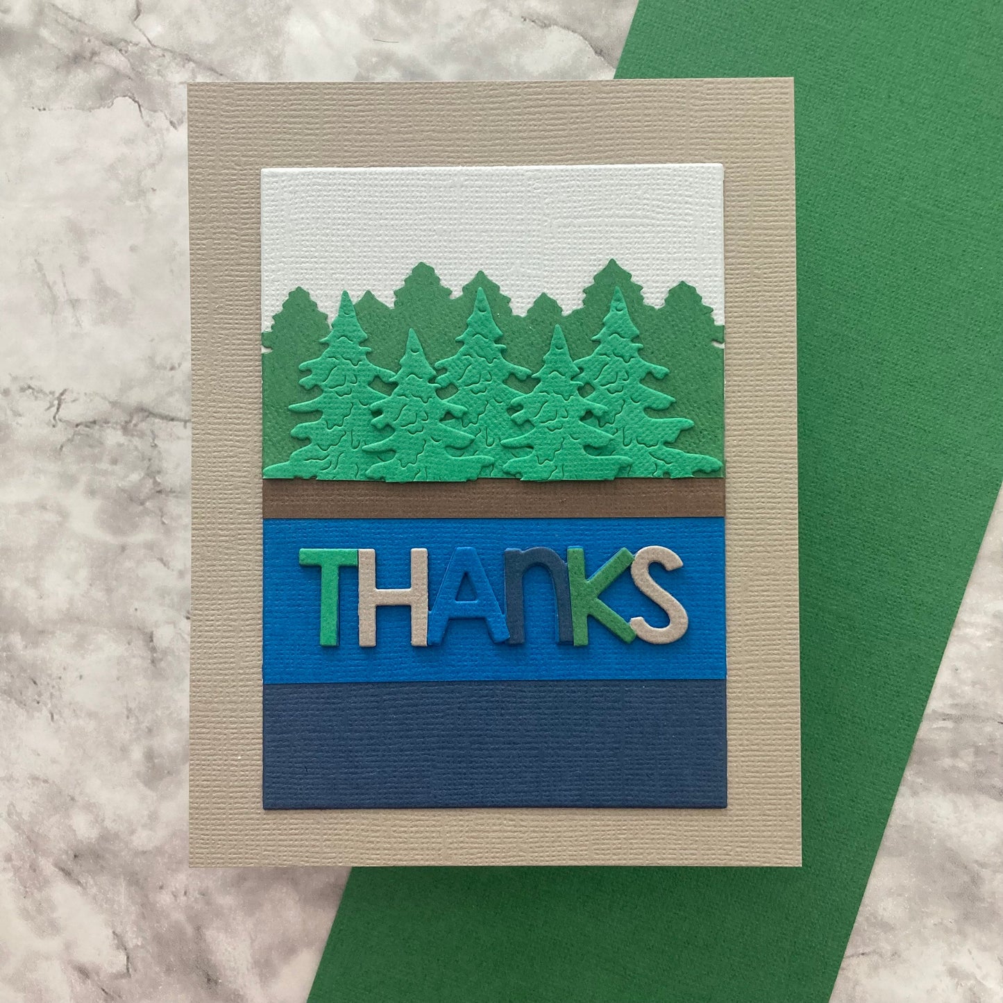 FOREST GREEN - Canvas Texture 25 Pack - E2-195