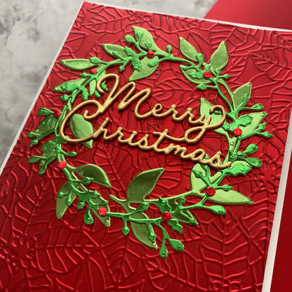 ORNAMENT RED - Matte Foil 15 Pack - E11-02