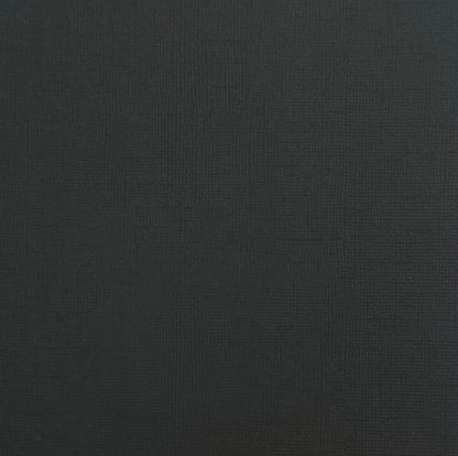 JET BLACK - Textured 12x12 Cardstock - Encore Paper for Cricut Cutting