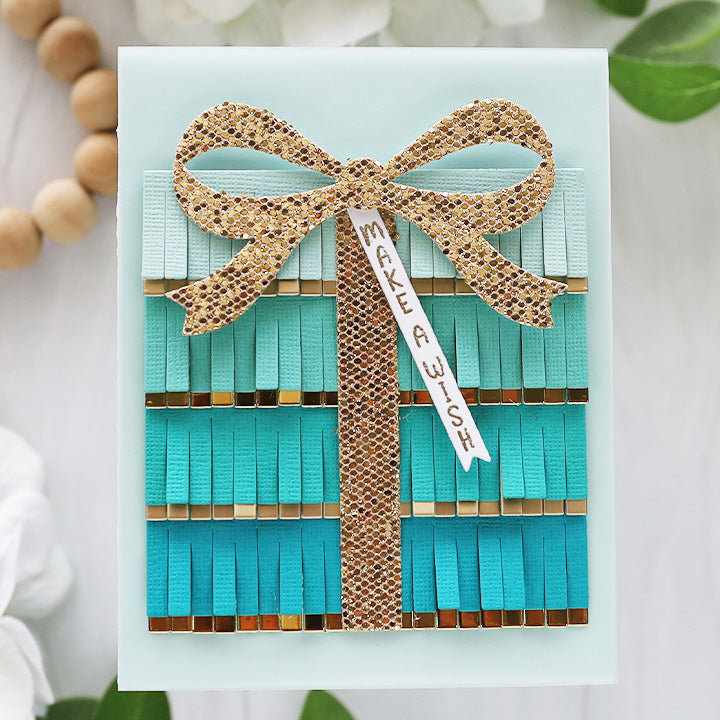 Handmade card featuring Encore Cardstock