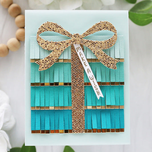 Handmade card featuring Encore Cardstock