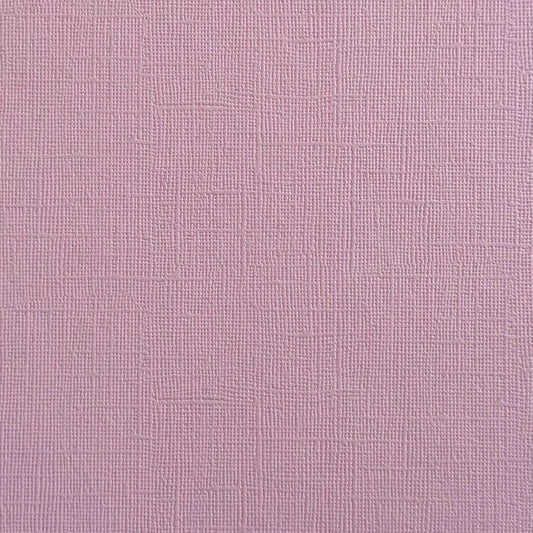 LILAC LACE -Lavender Textured 12x12 Cardstock - Encore Paper