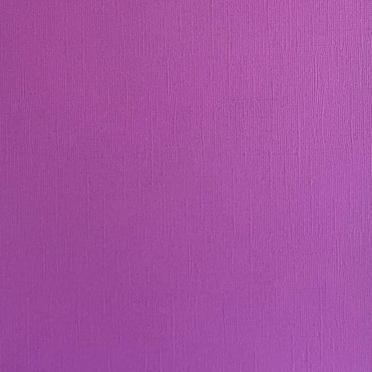 MARDI GRAS - Vibrant Purple Textured 12x12 Cardstock - Encore Paper