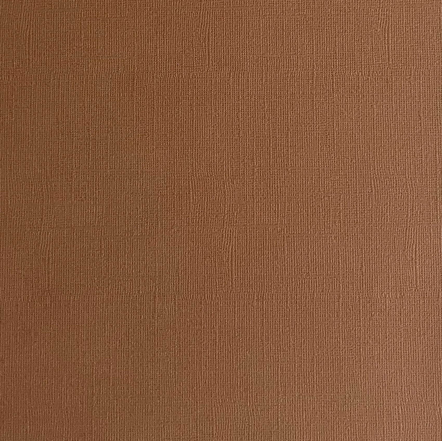MOCHA - Brown Textured 12x12 Cardstock - Encore Paper