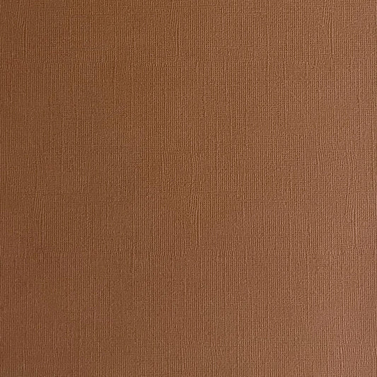 MOCHA - Brown Textured 12x12 Cardstock - Encore Paper