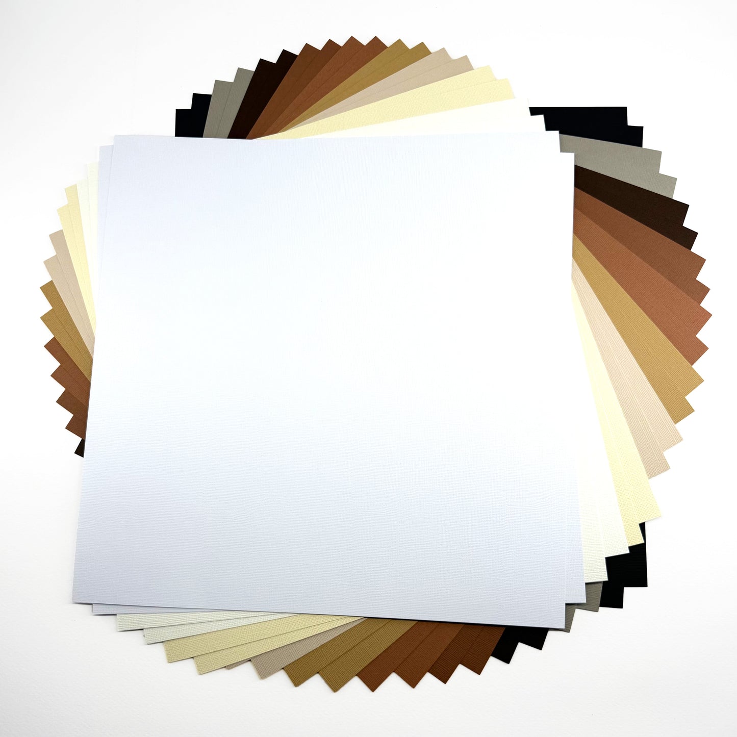 ENCORE TEXTURED CARDSTOCK NEUTRALS VARIETY PACK - 12x12 Cardstock - 20 Pack - Encore