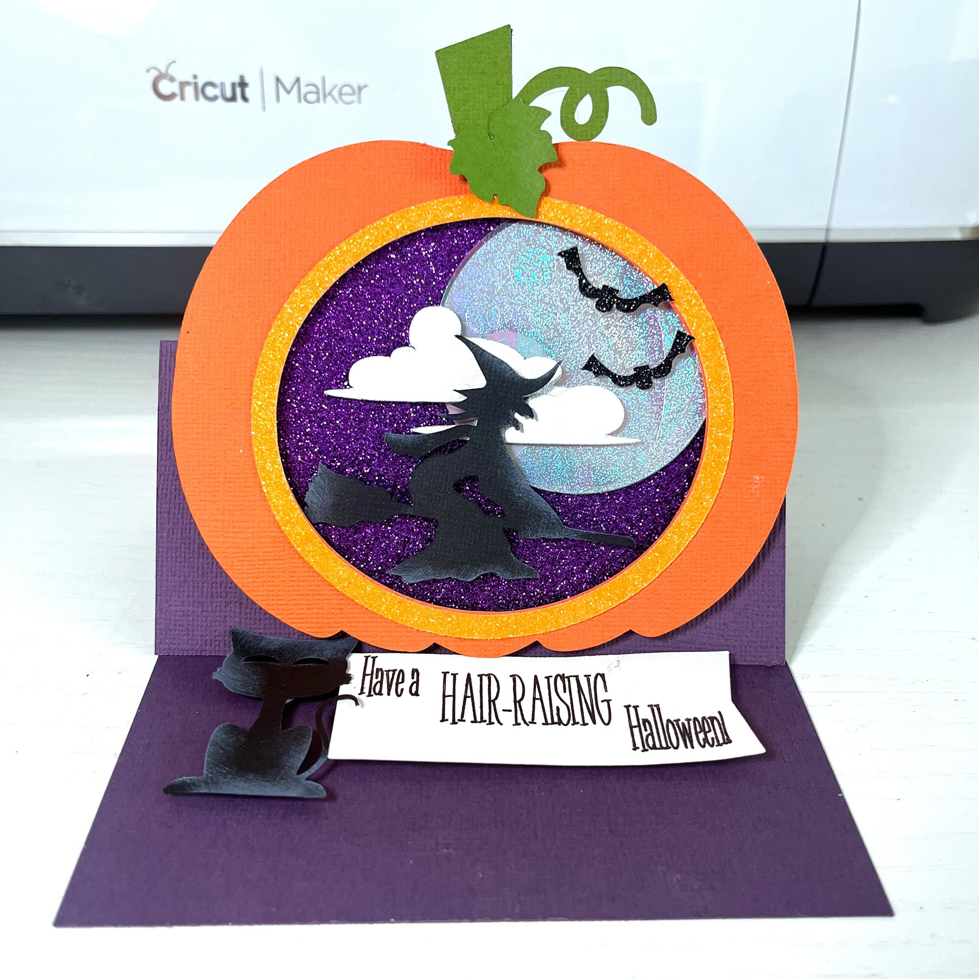Handmade Halloween Card featuring Encore Cardstock