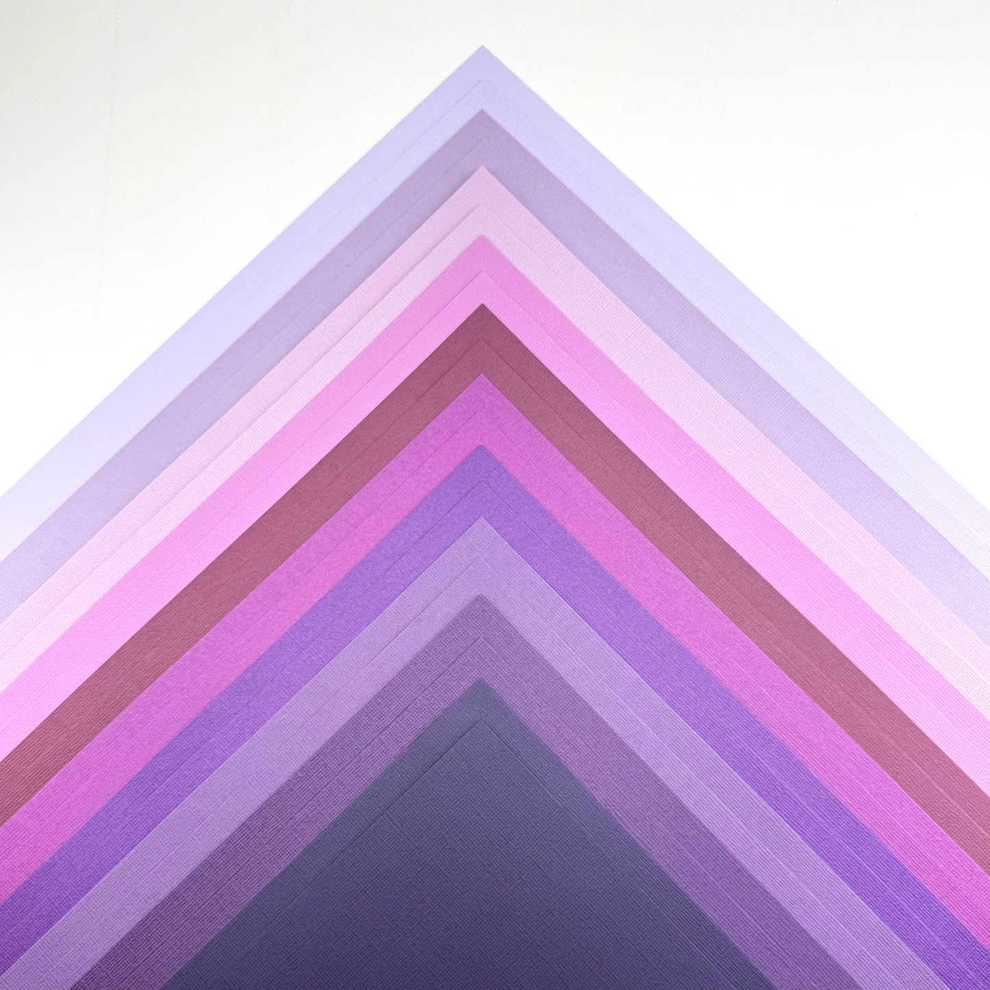 ENCORE TEXTURED CARDSTOCK PURPLE VARIETY PACK - 12x12 Cardstock - 20 Pack - Encore