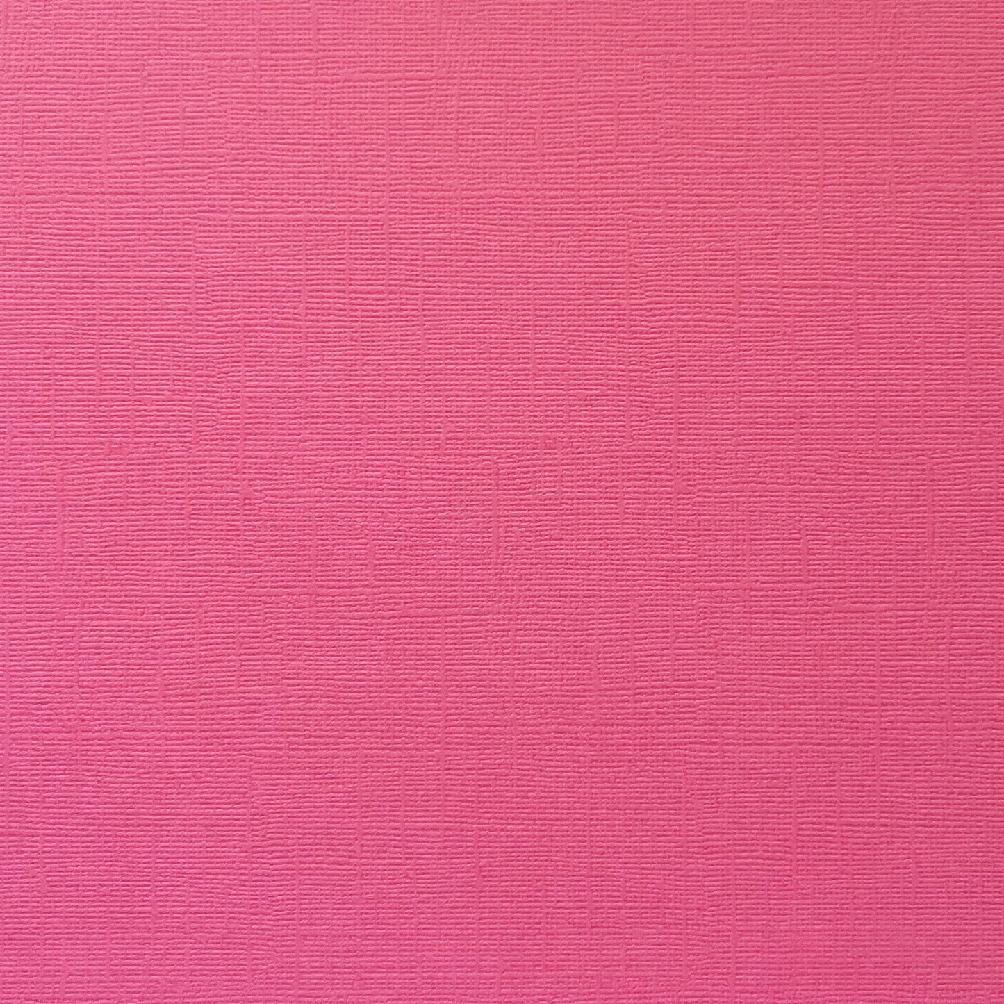 ROSE TOPAZ - Bright Pink Textured 12x12 Cardstock - Encore Paper